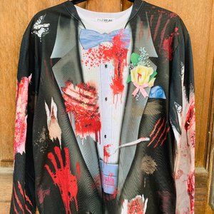 Faux Real Men's Halloween 3D Photo-Realistic Tee